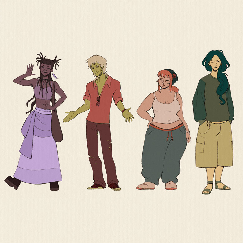 Diseño de personajes